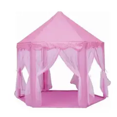 GENERICO - Carpa Tienda De Juegos Para Niños ROSA 135Cm De Alto