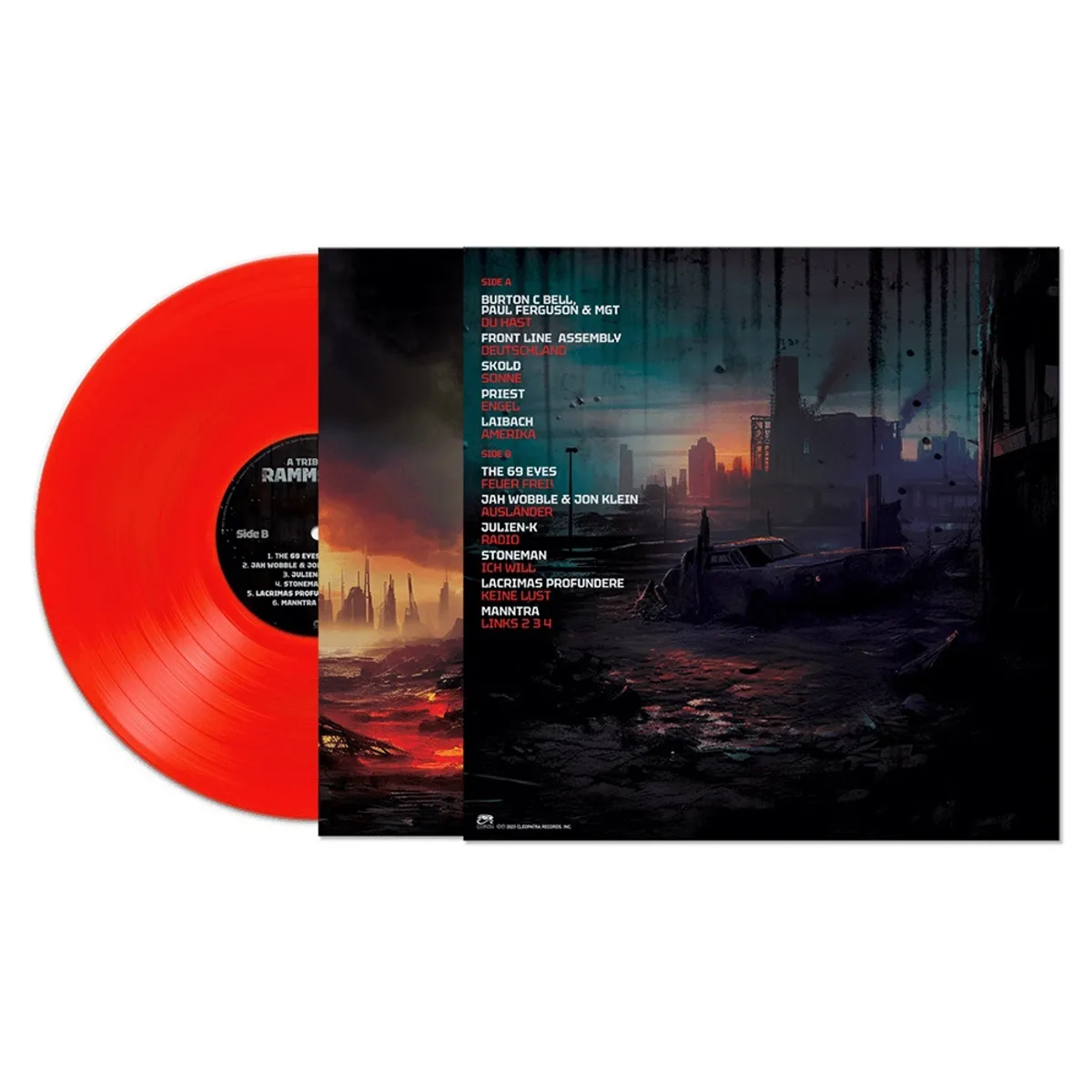 GENERICO - Varios Intérpretes - A Tribute To Rammstein - Vinilo Rojo