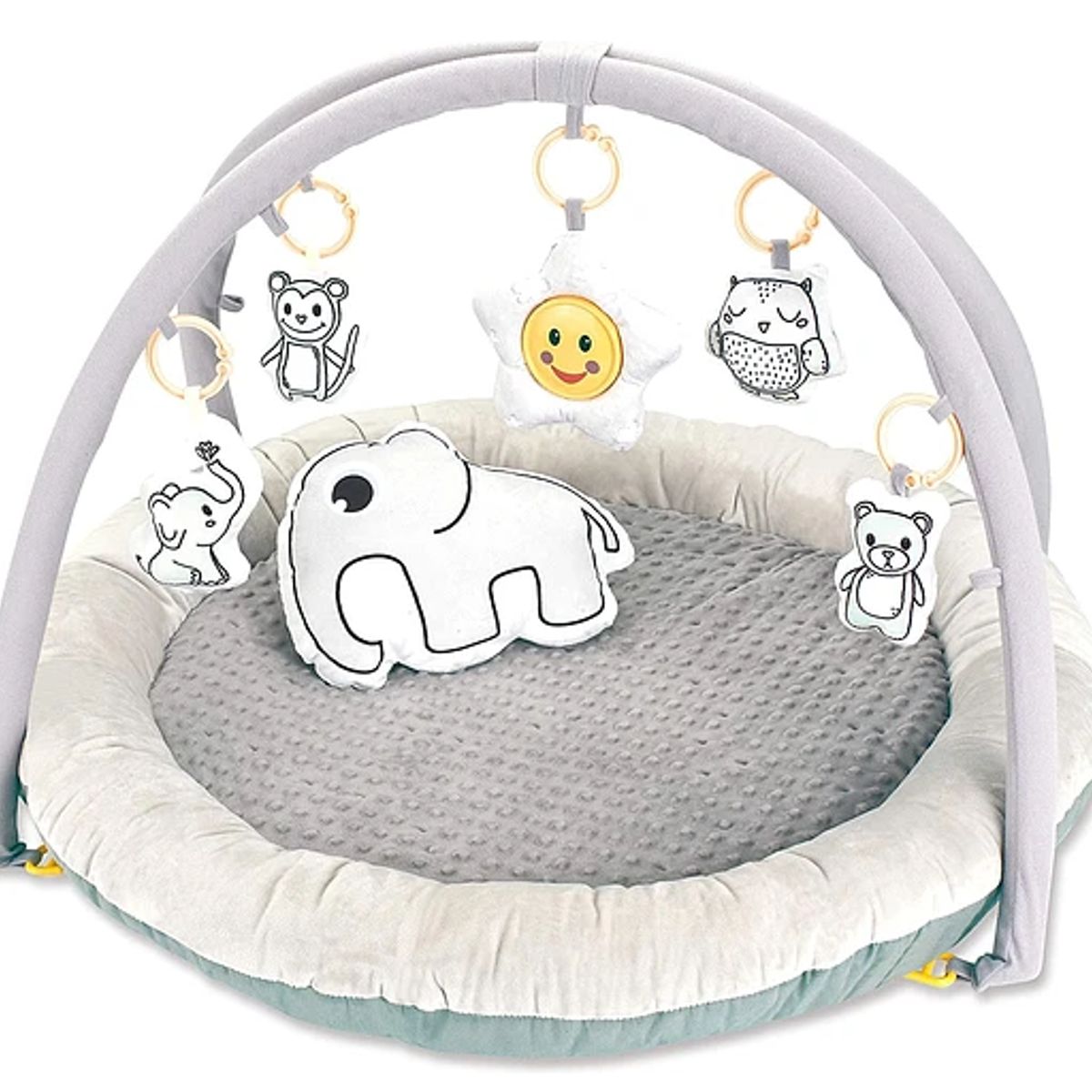 KIDSCOOL - Alfombra Didáctica Sensory Mat Gris