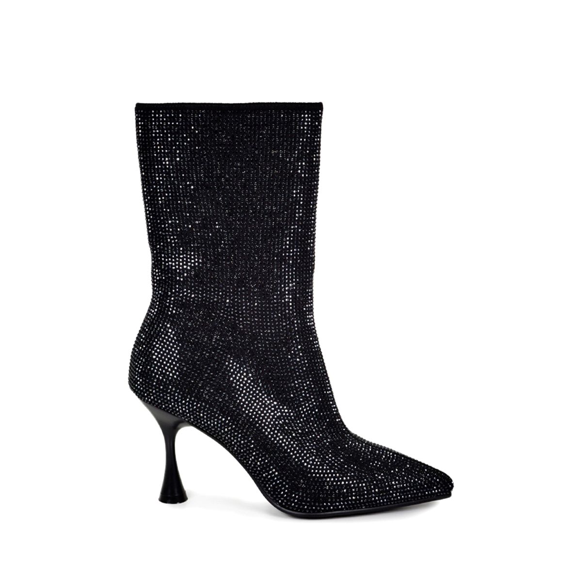 EDA MANZINI - Botín Divani Negro brillante EDA MANZINI