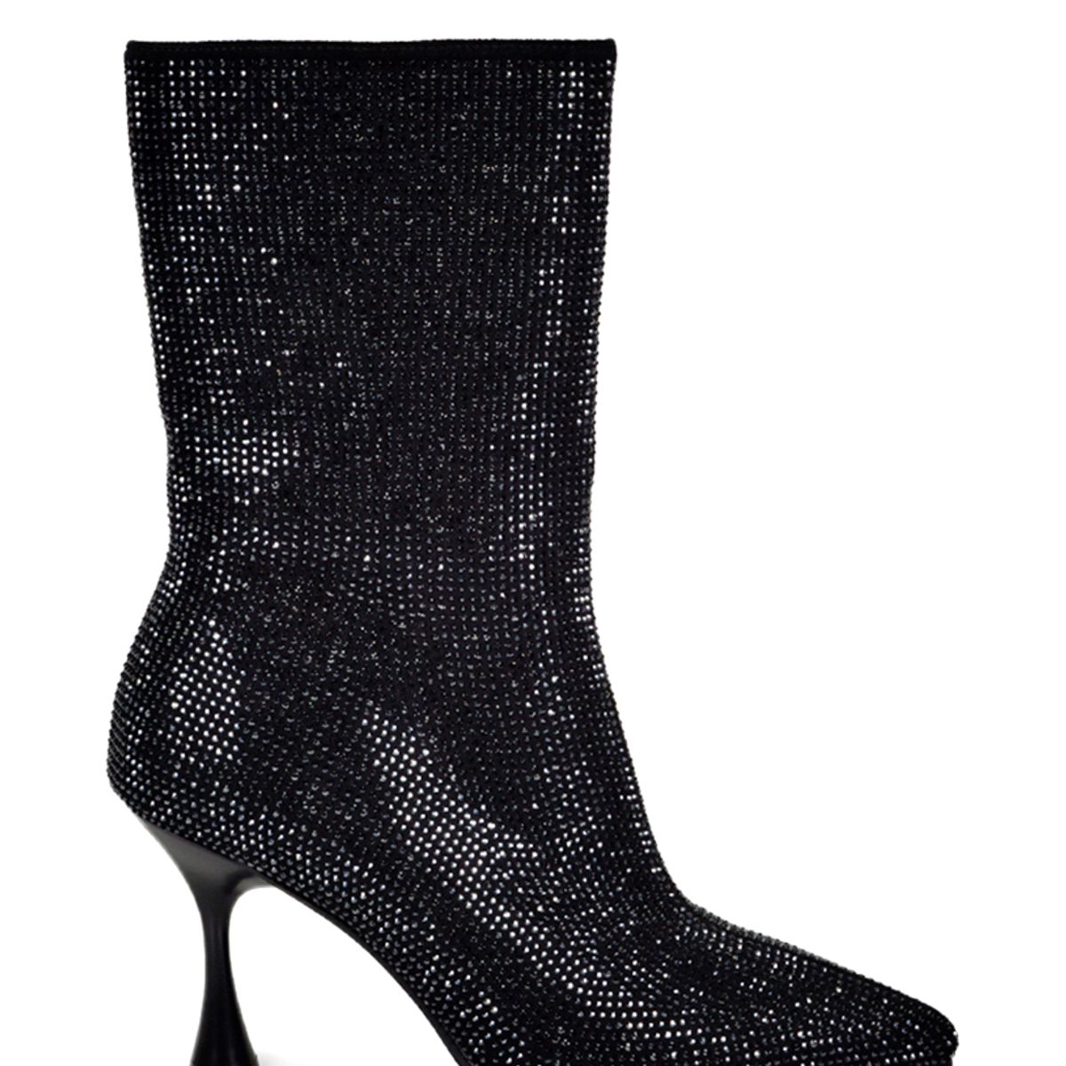 EDA MANZINI - Botín Divani Negro brillante EDA MANZINI