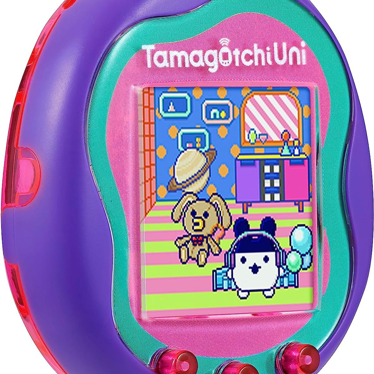 GENERICO - Tamagotchi Uni Morado Mascota Virtual Reloj Niña y Niño