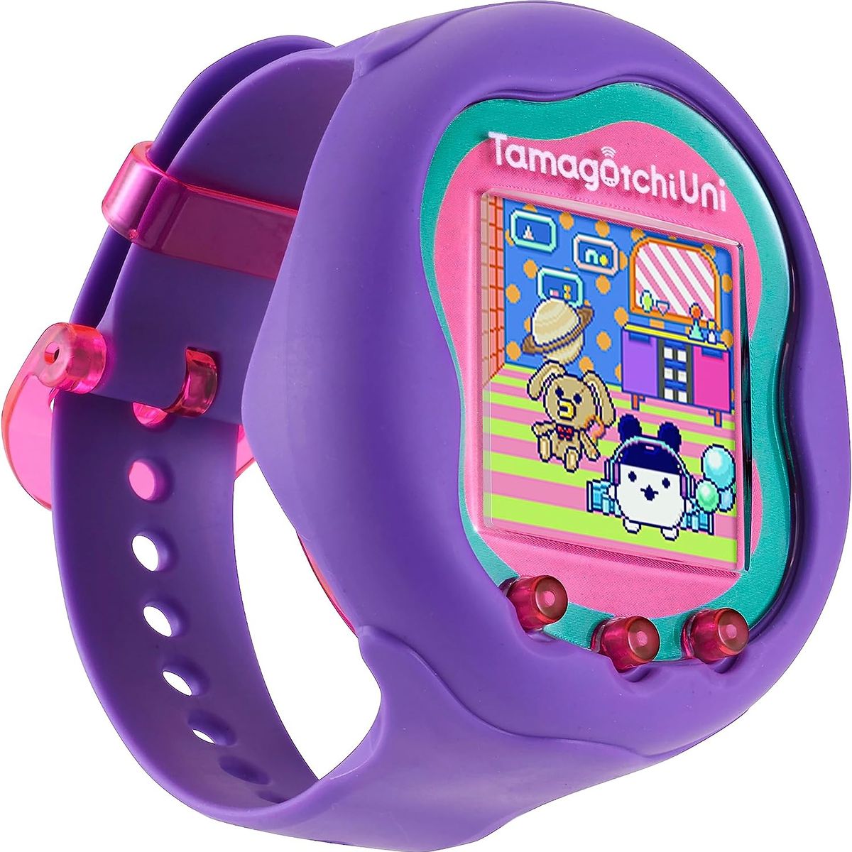 GENERICO - Tamagotchi Uni Morado Mascota Virtual Reloj Niña y Niño