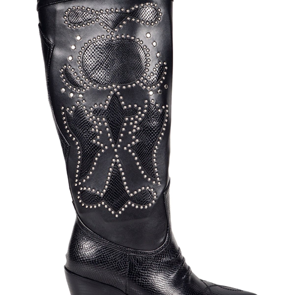 EDA MANZINI - Bota Nabila Negro tachas EDA MANZINI