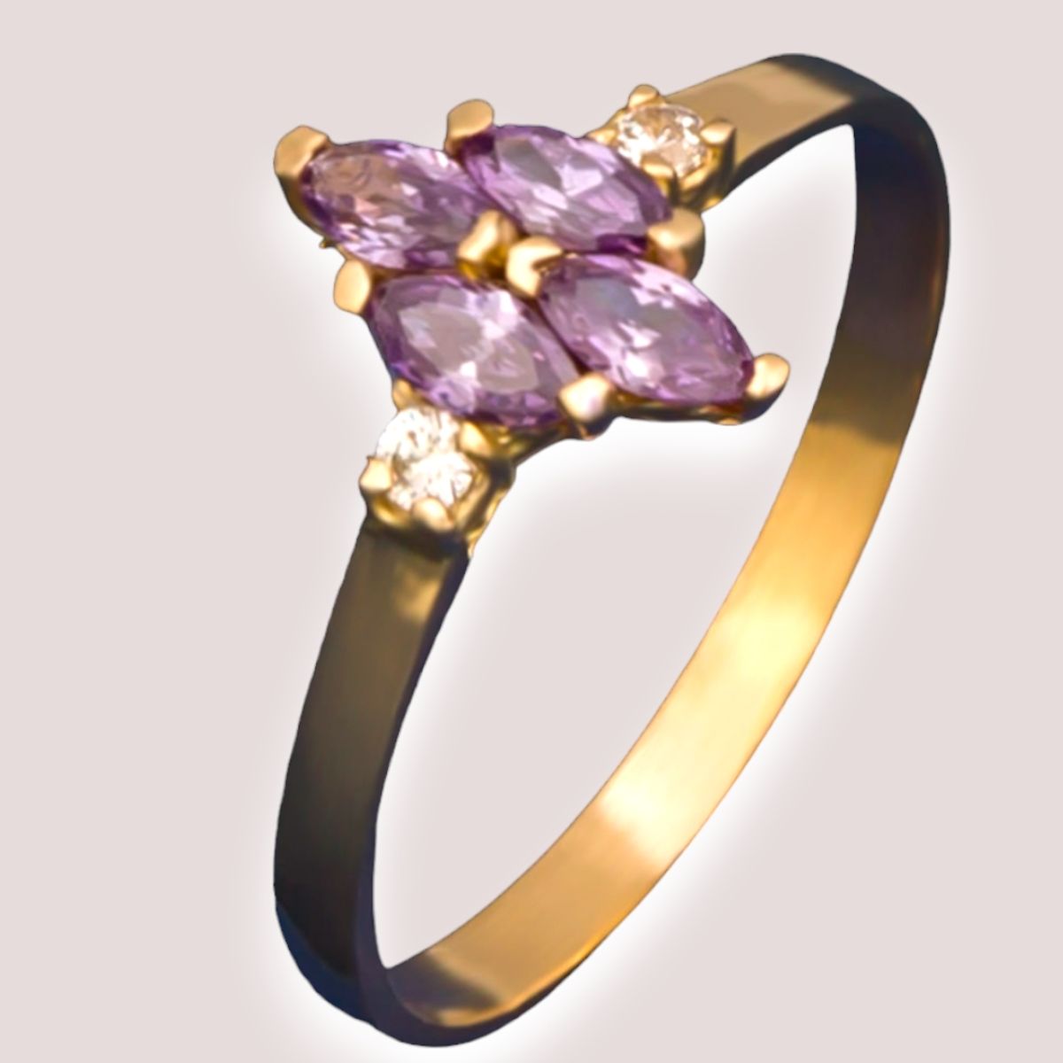 GENERICO - Anillo juvenil con piedra