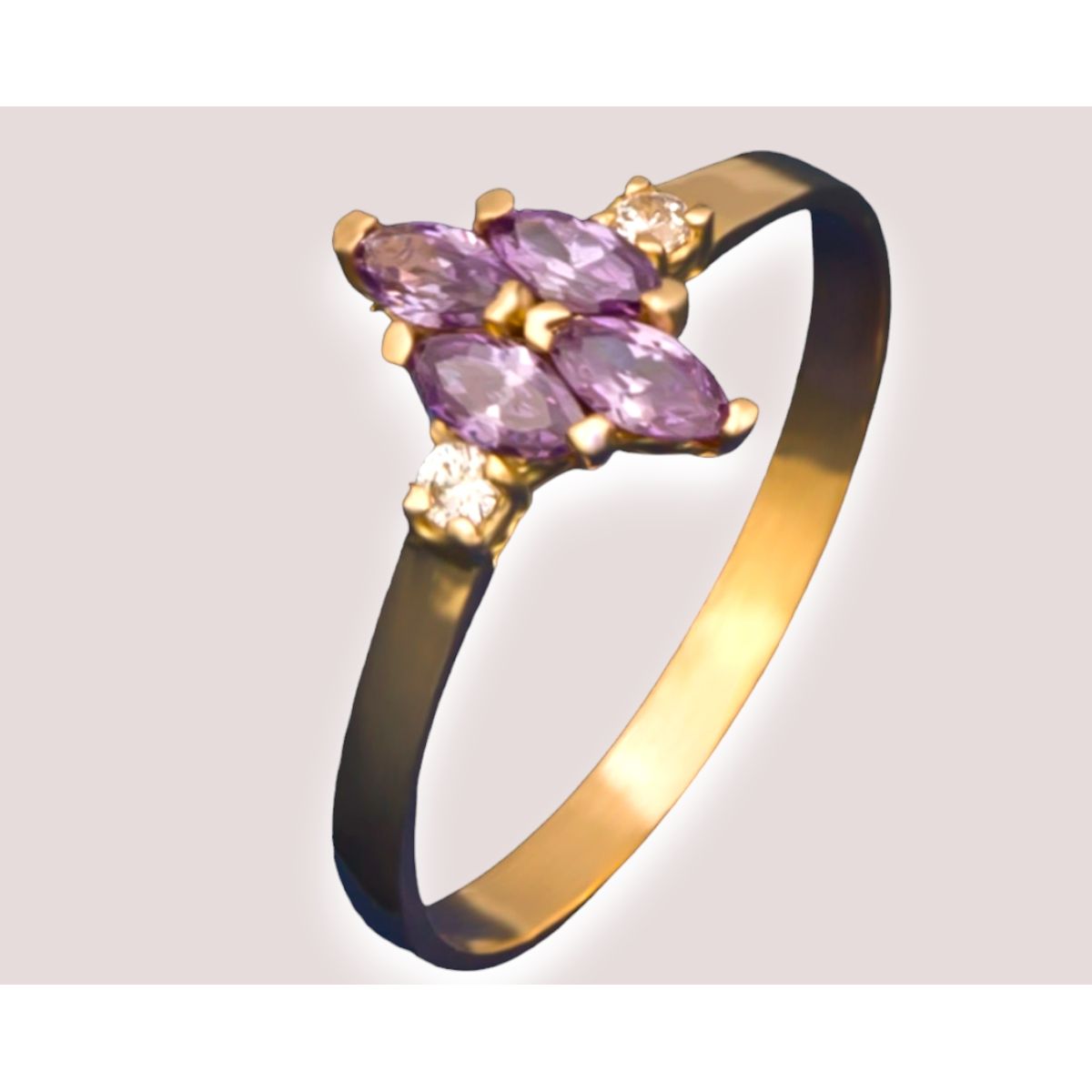 GENERICO - Anillo juvenil con piedra