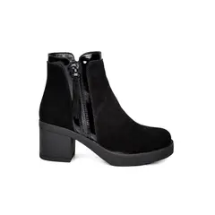 DEGAS - Botín Cuero Manier Negro