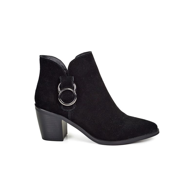 DEGAS - Botín Cuero Higinia Negro DEGAS.