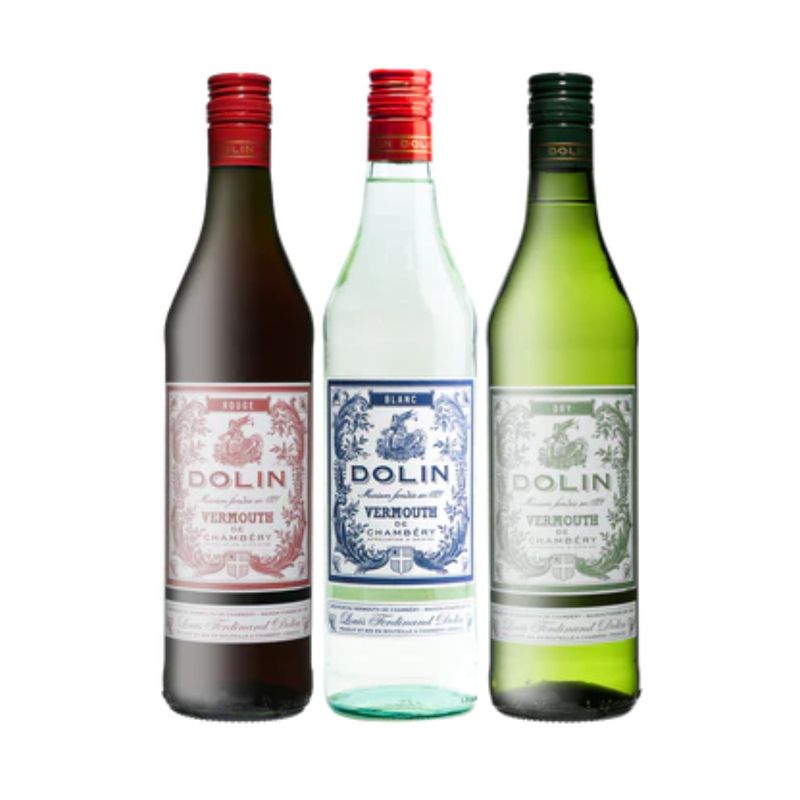 Dolin - Pack 3 Vermouth Francés Dolin De Chambery
