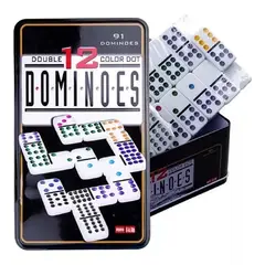 GENERICO - Juego Domino 91 Piezas Juegos De Mesa Familiar Juego Domino