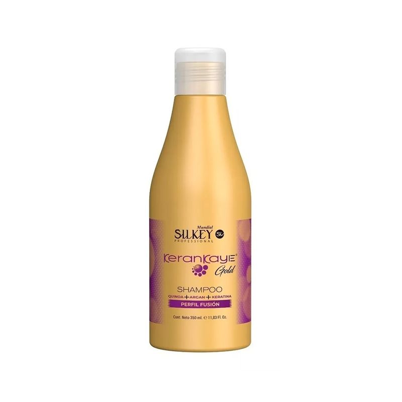 GENERICO - Shampoo Perfil Fusión Silkey Cabellos Químicamente tratados 350ml.