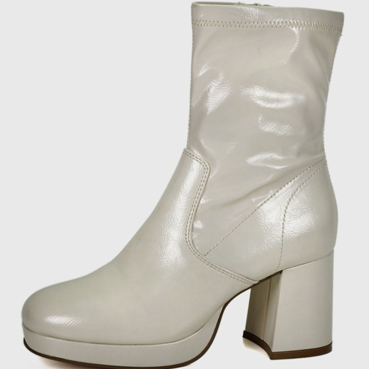 EDA MANZINI - Botín Onica Blanco EDA MANZINI