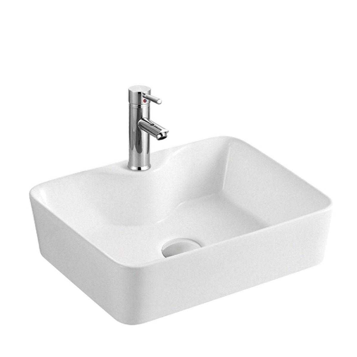 GENERICO - Lavamanos Loza 49x13x38cm