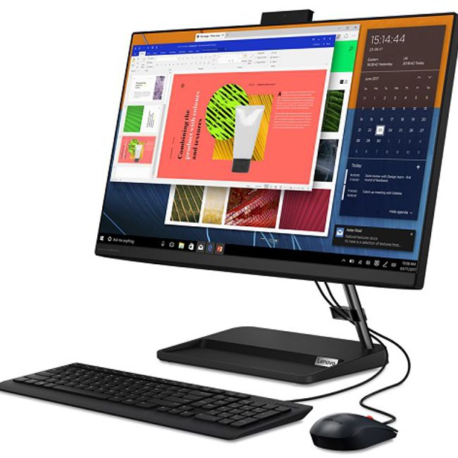 LENOVO - Lenovo AIO 3  - AMD Ryzen 3 5300U - Full HD 24" - 8 GB RAM - 512GB SSD  - Windows 11 Home