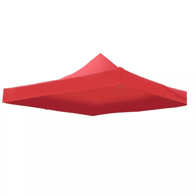 GENERICO - Lona ROJA Oxford 600D Engomada para Toldo Plegable 3×3 MT