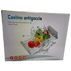 OEM - Colador Drenaje Sobre Fregadero Cesta De Acero Inoxidable