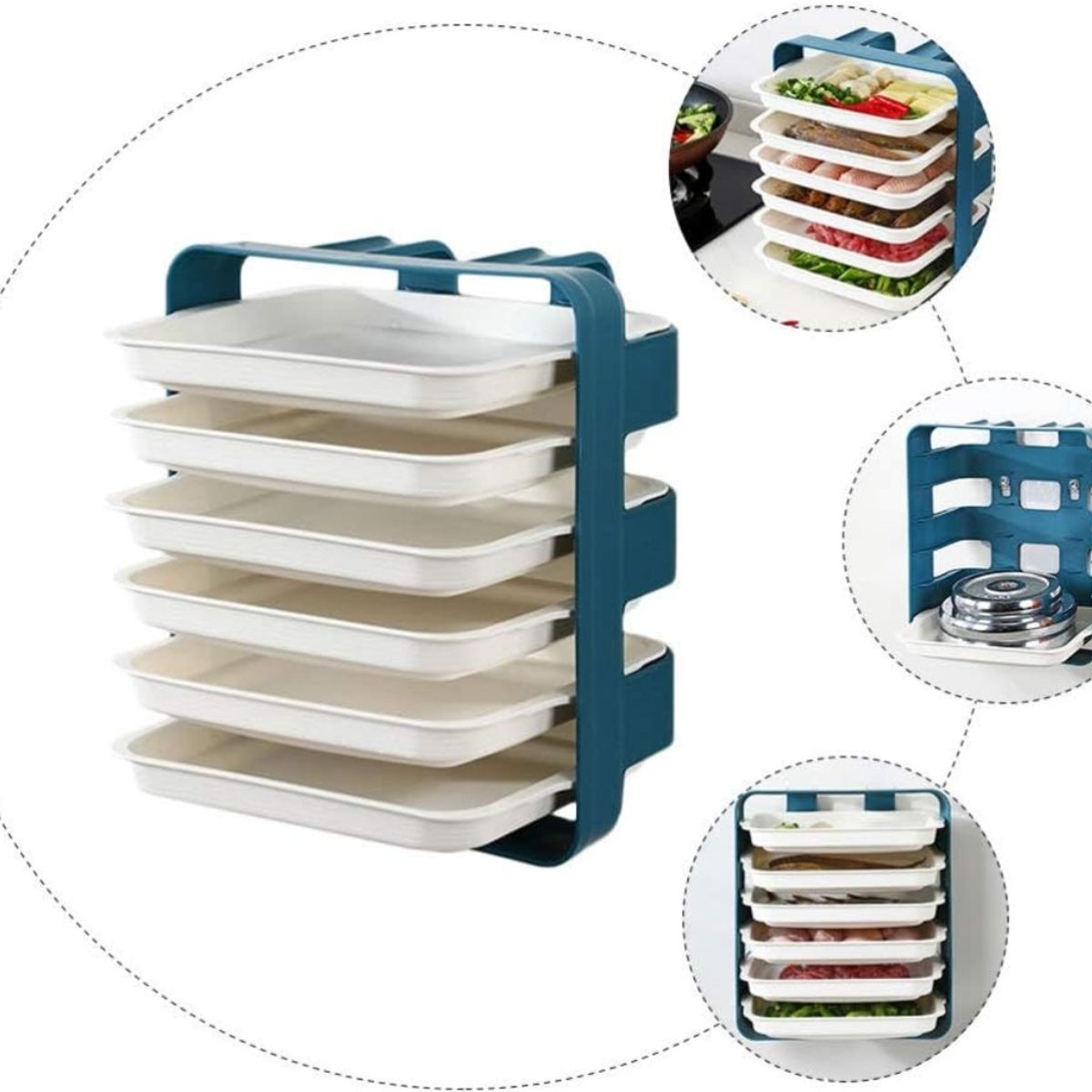 OEM - Estante Soporte Creativo Montado En La Pared De 6 Capas