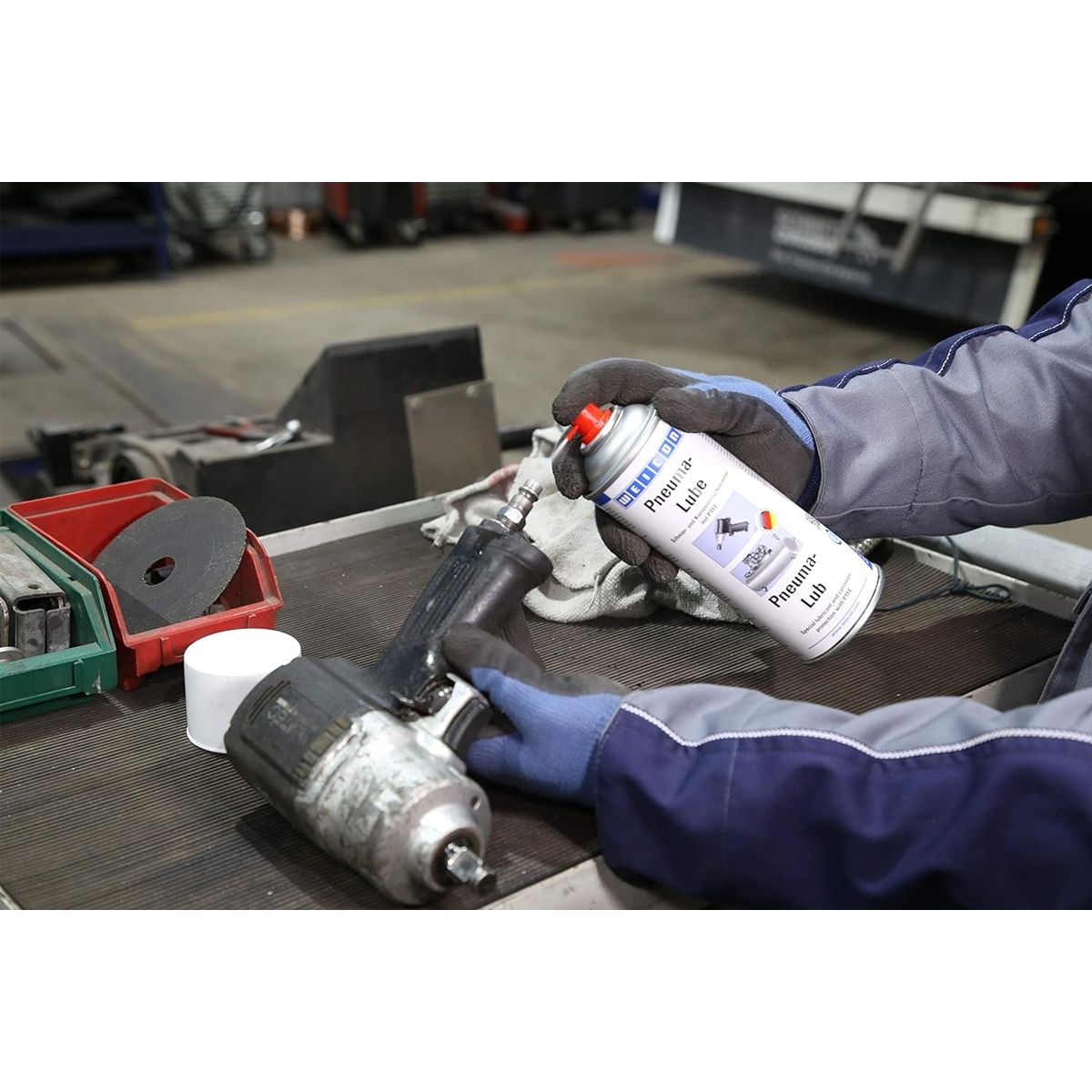 WEICON - Spray Lubricante Para Herramientas Neumaticas 400 Ml Pneuma