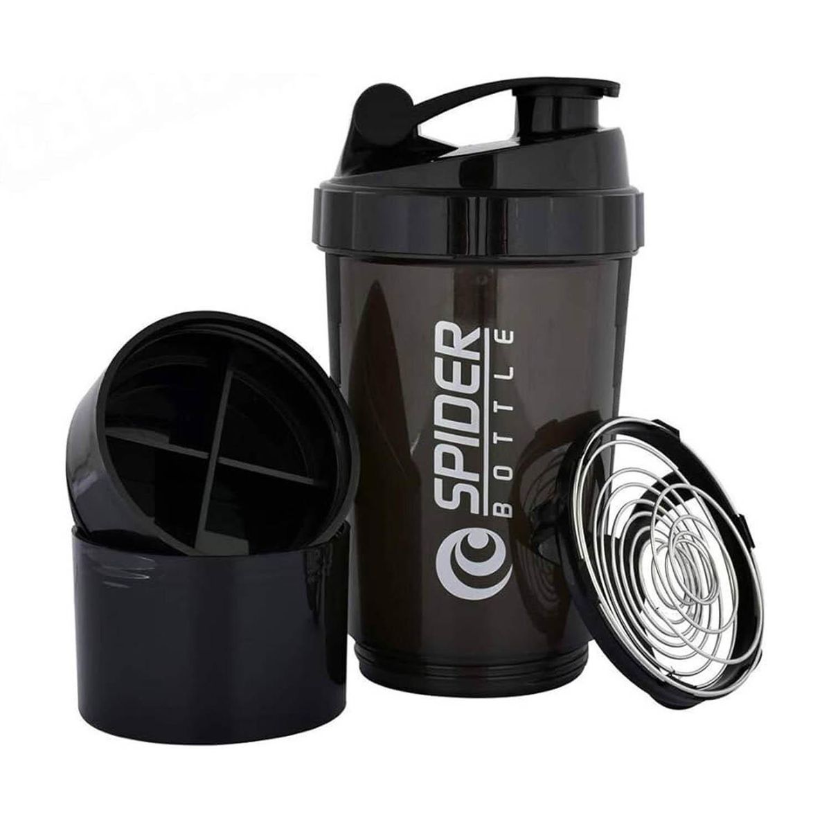 OKAERI - SHAKER 3 EN 1 BOTELLA MEZCLADOR 500ML - Blanco