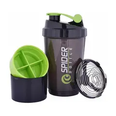 OKAERI - SHAKER 3 EN 1 BOTELLA MEZCLADOR 500ML - Verde