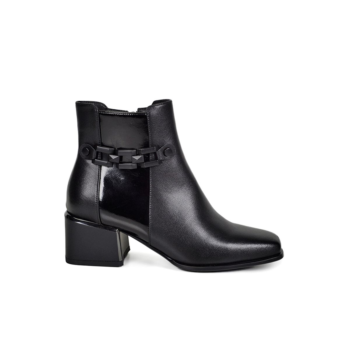 DEGAS - Botín Cuero Jesmins Negro DEGAS