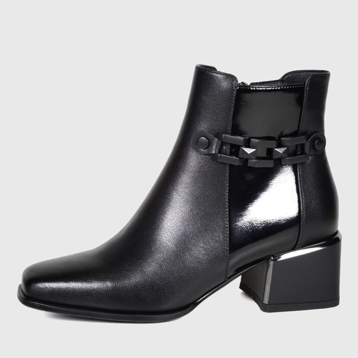 DEGAS - Botín Cuero Jesmins Negro DEGAS