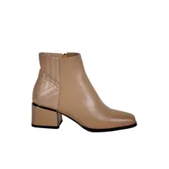 DEGAS - Botín Cuero Celín Beige