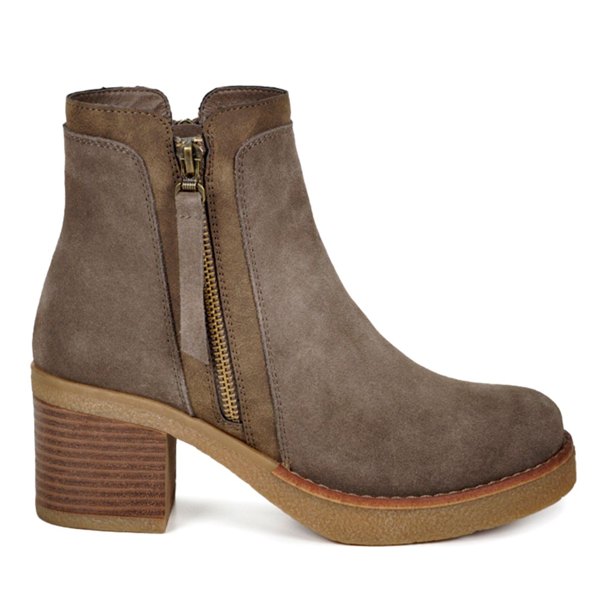 DEGAS - Botín Cuero Manier Taupe DEGAS