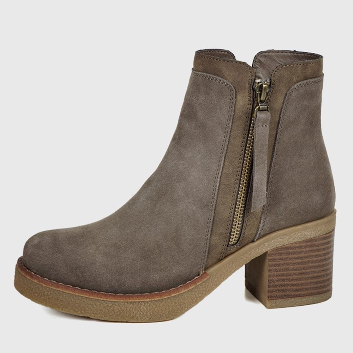 DEGAS - Botín Cuero Manier Taupe DEGAS