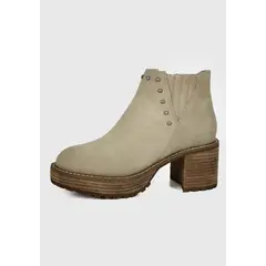 EDA MANZINI - Botín Javiana Beige