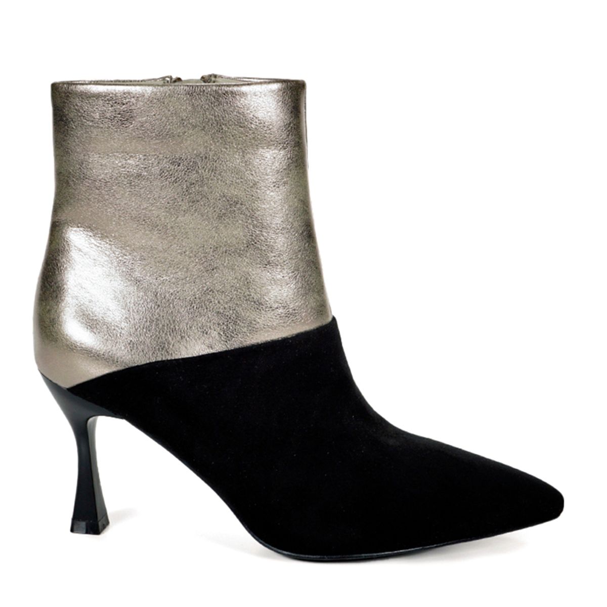 EDA MANZINI - Botín Yoko Plateado EDA MANZINI