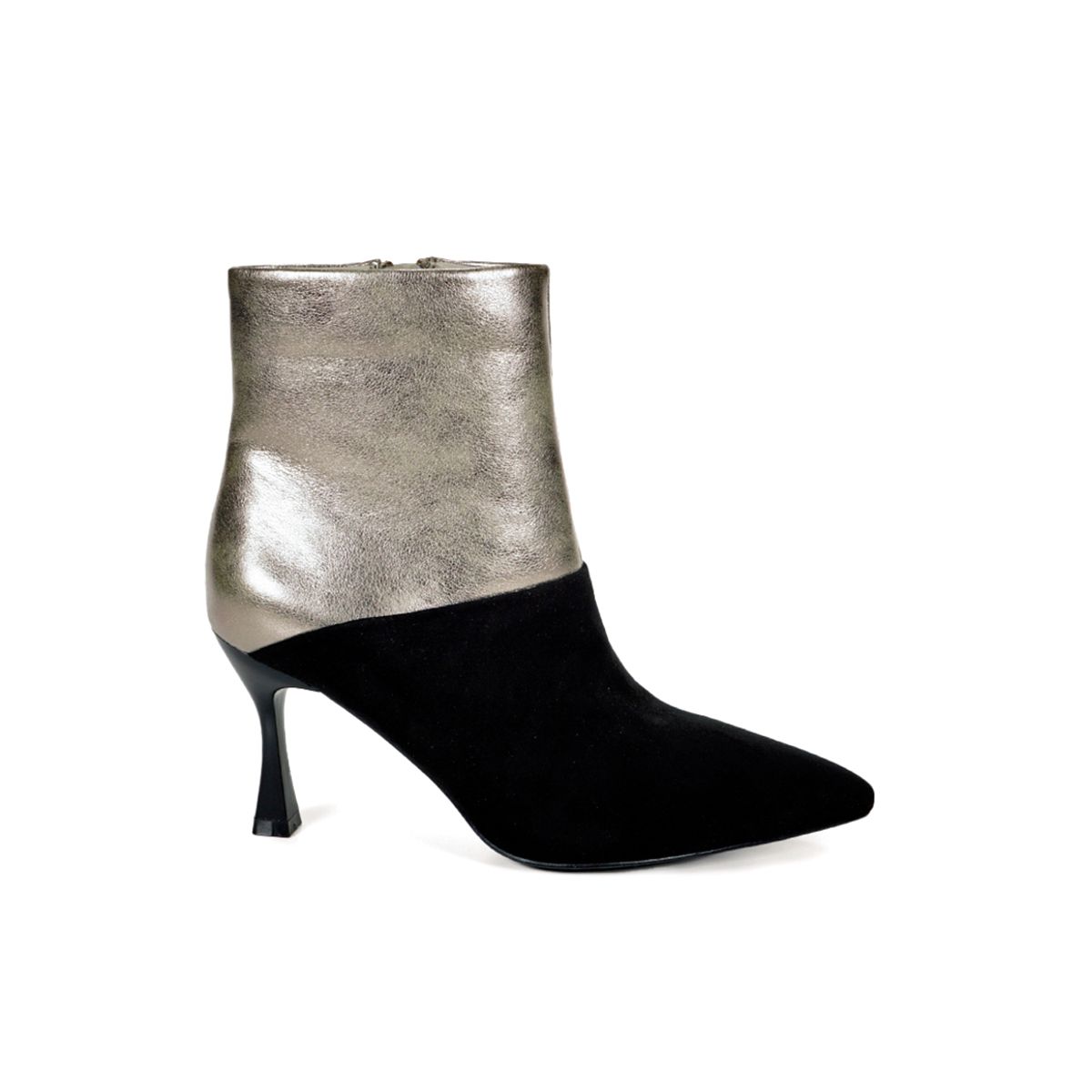 EDA MANZINI - Botín Yoko Plateado EDA MANZINI