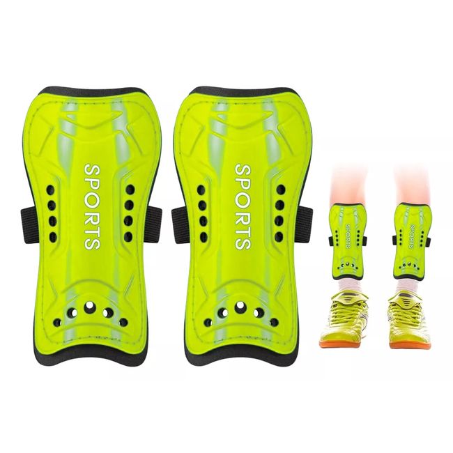 GENERICO - Canilleras De Fútbol Para Niños  Futbolito Talla S