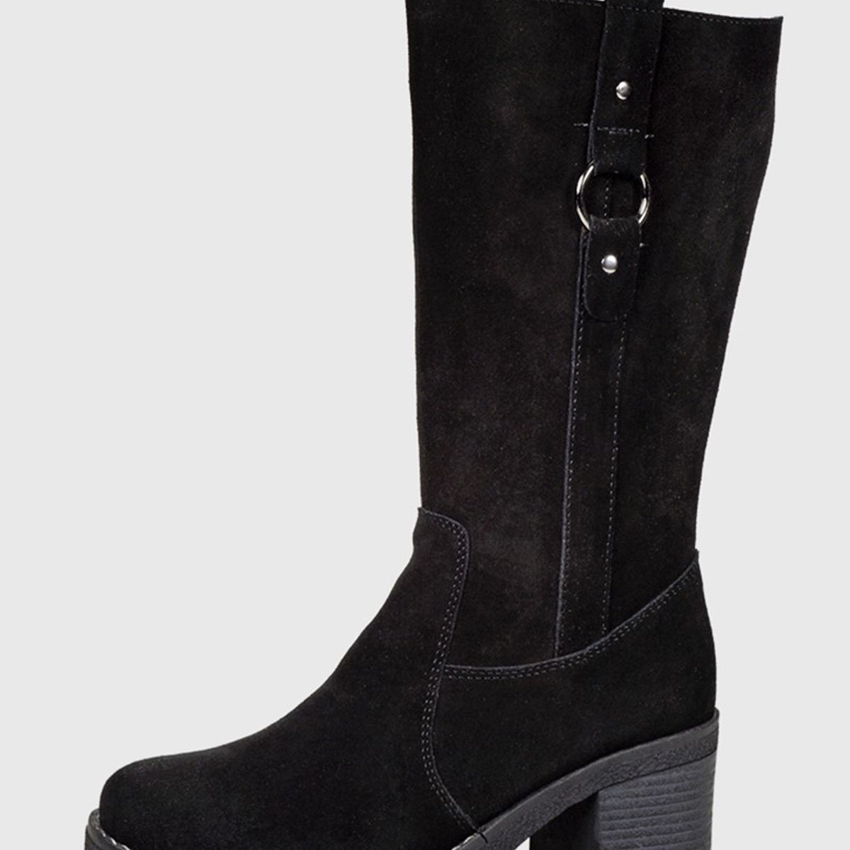 DEGAS - Bota Cuero Rejean Negro DEGAS.