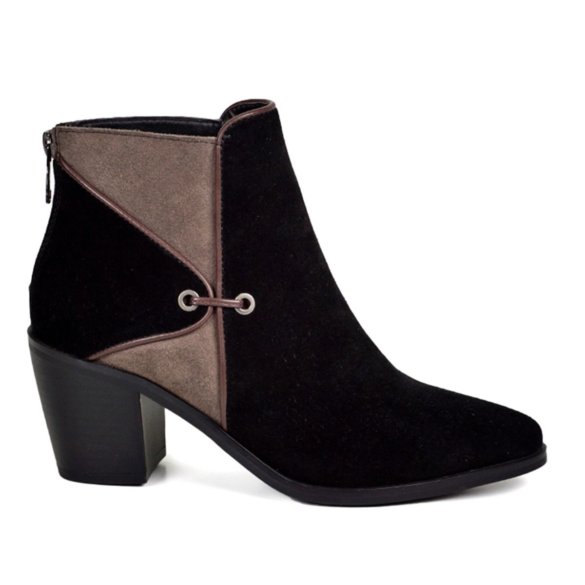 DEGAS - Botín Cuero Zaloa Negro DEGAS