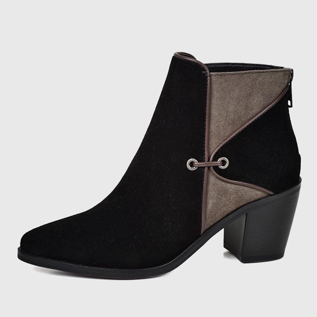 DEGAS - Botín Cuero Zaloa Negro DEGAS