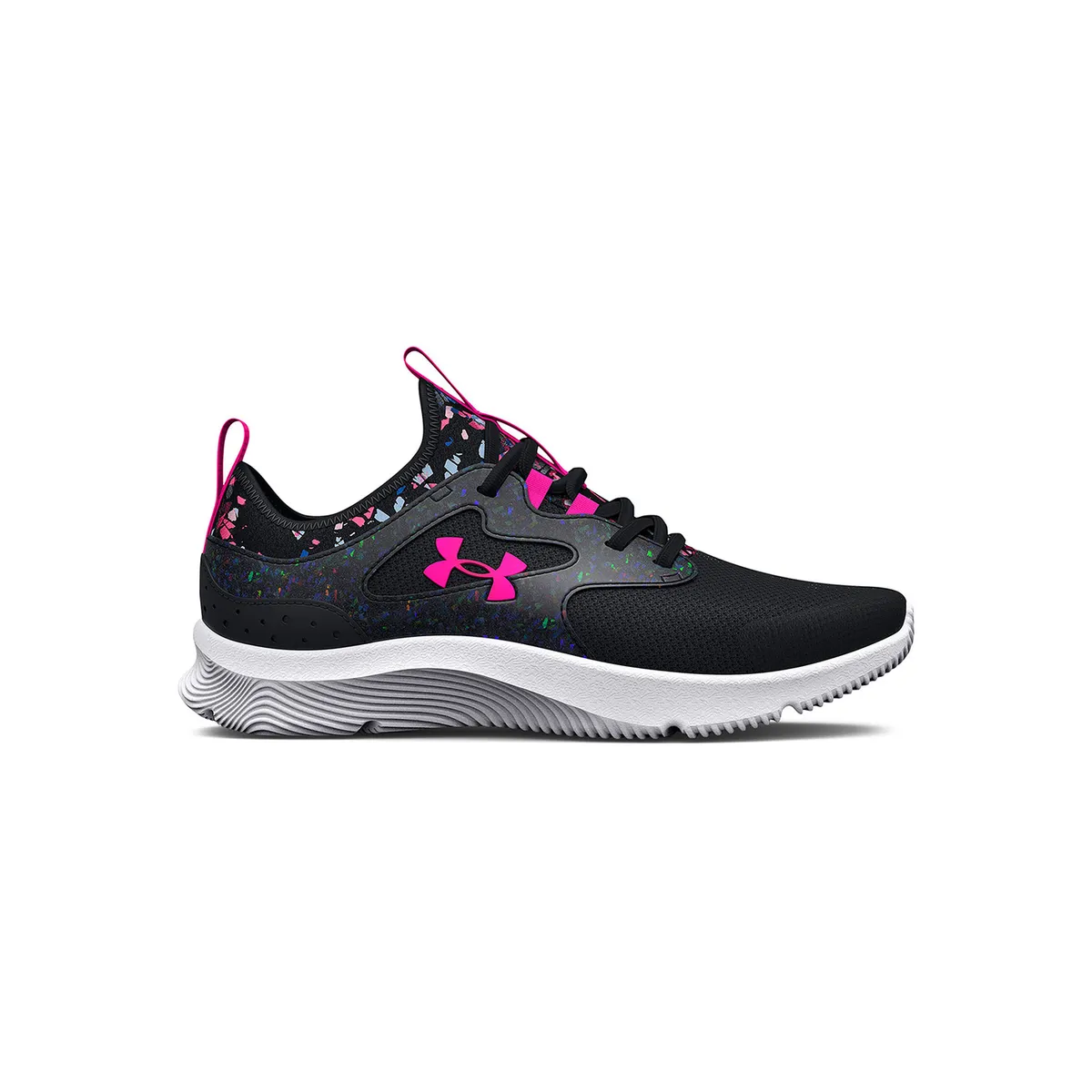 UNDER ARMOUR - Zapatilla Gps Infnty 2 Prnt Al Negro Niña UNDER ARMOUR