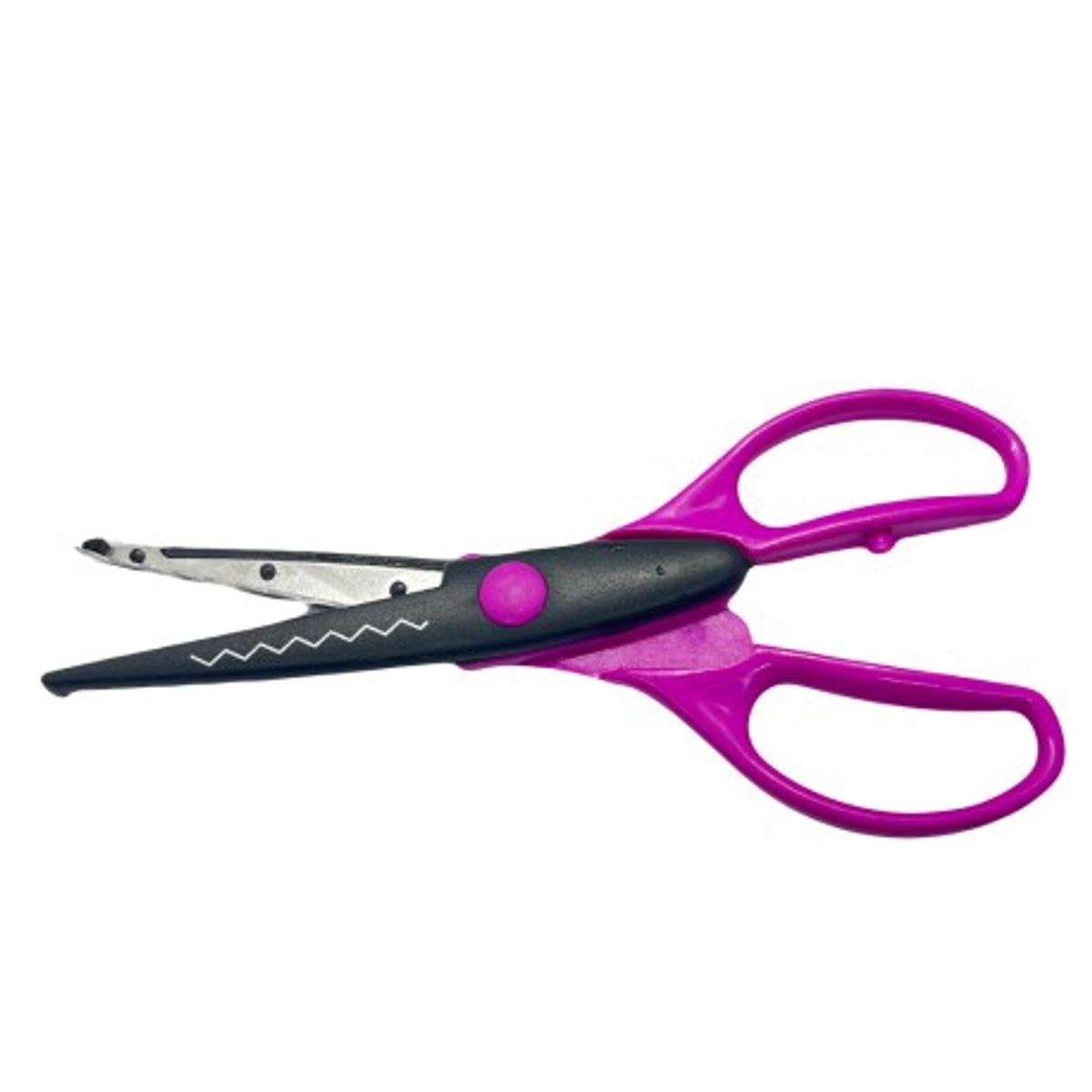 PEQUI - TIJERA METALICA ROSADA