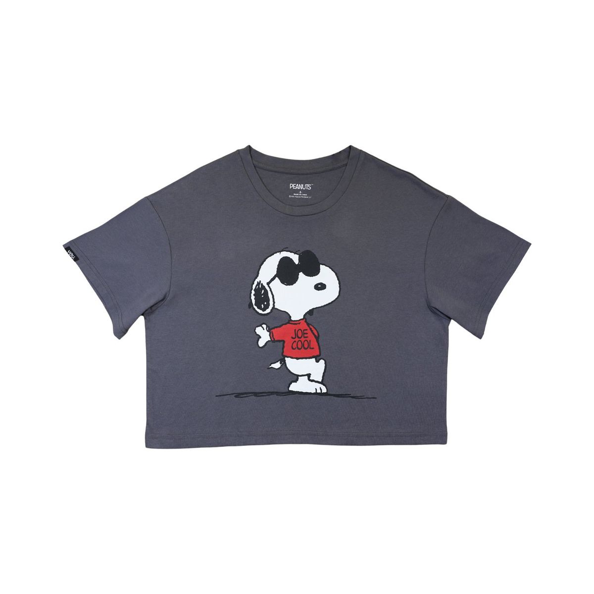 SNOOPY - Polera Mujer Fresh With Glasses Griss Snoopy