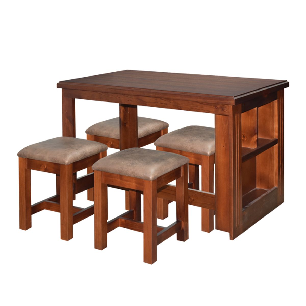 MSA MUEBLES SANTA ANA - Juego de Comedor 4 Pisos Maxi