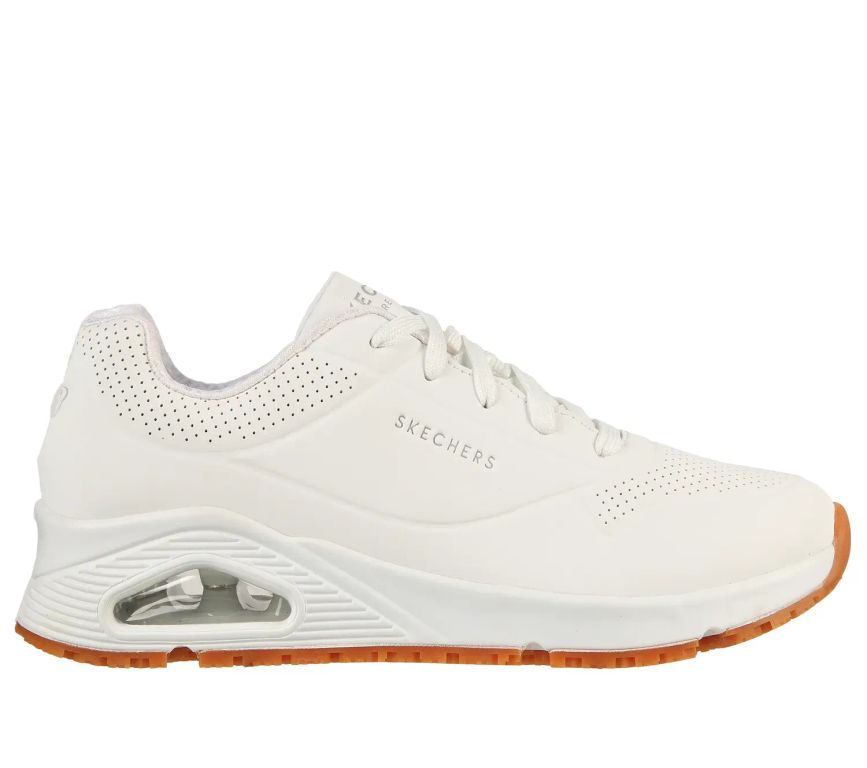 Skechers Zapatilla Mujer Ocupacional Uno SR Blanco 38