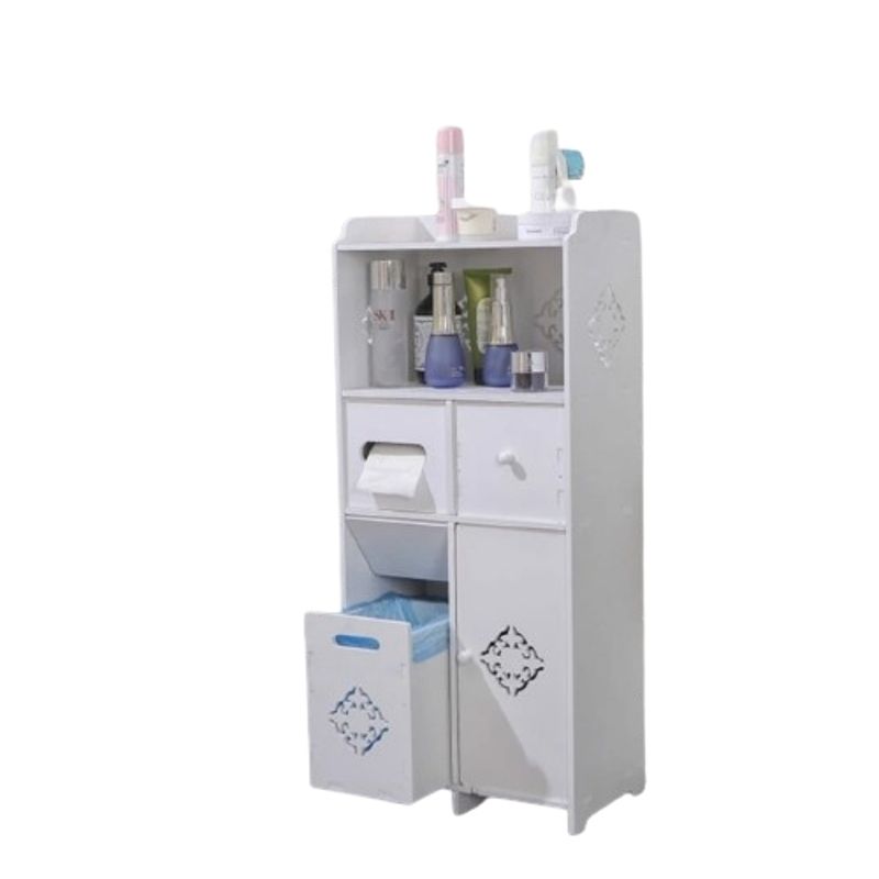 GENERICO - Estante Repisa Baño Muebles Organizador Dispensador De Papel Higiénico