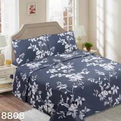 GENERICO - Set Sabanas 2 Plazas 144 Hilos Hemosos Diseños