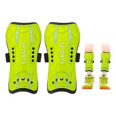 GENERICO - Canilleras De Fútbol Para Niños Futbolito Talla L