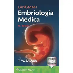 EDITORIAL MEDITERRANEO - Libro Langman. Embriologia Medica 15Ed.