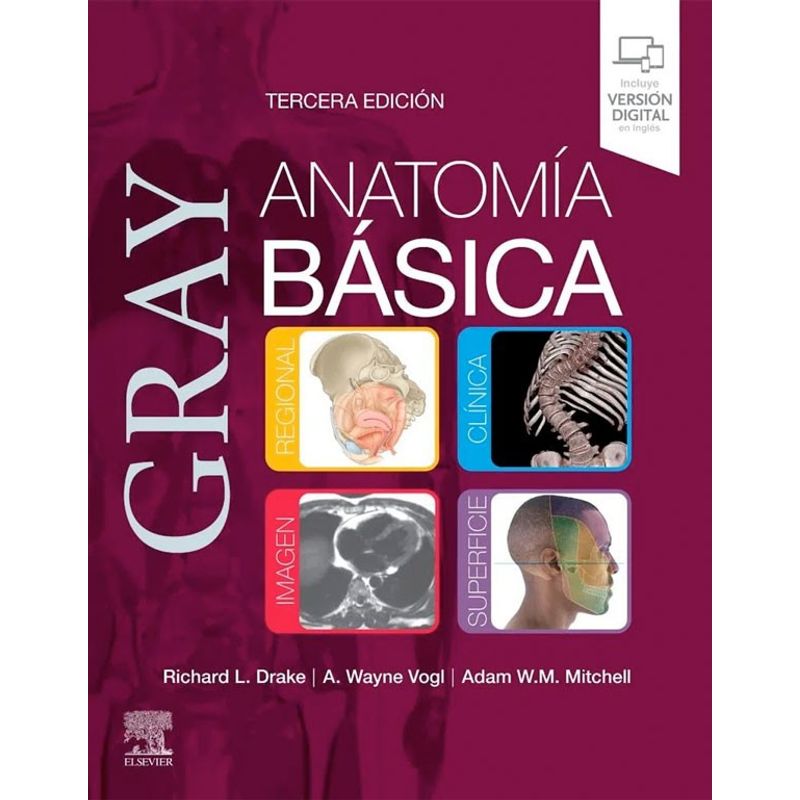 EDITORIAL MEDITERRANEO - Libro Gray. Anatomia Basica 3Ed.
