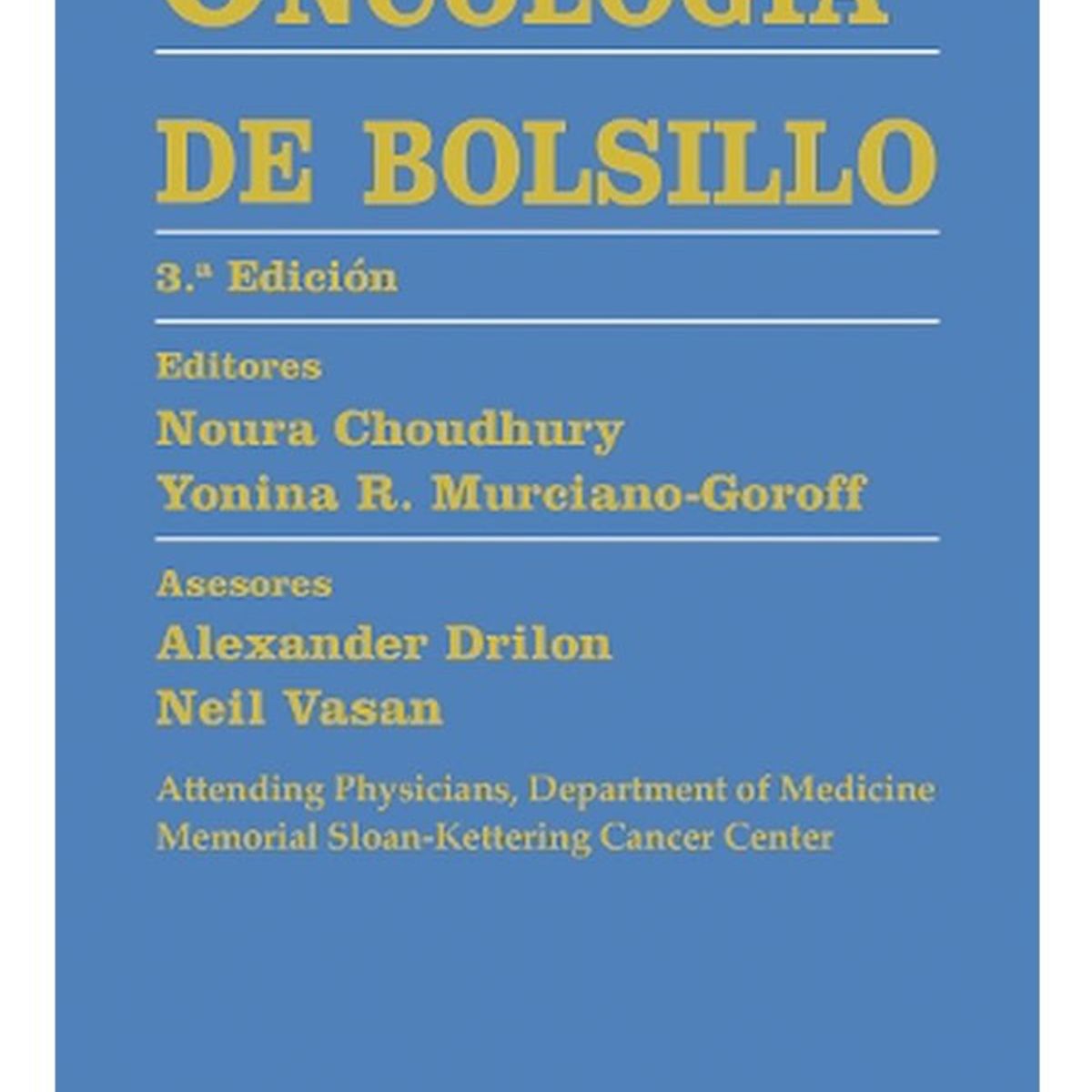 EDITORIAL MEDITERRANEO - Libro Oncologia De Bolsillo 3Ed