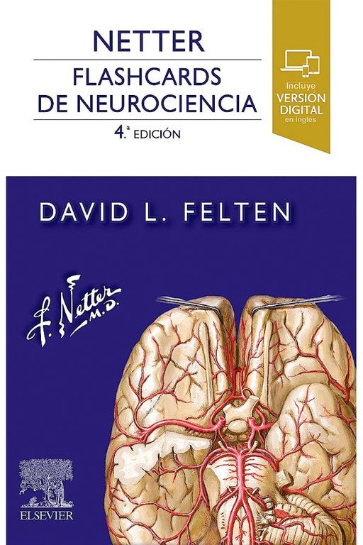 Libro Netter. Flashcards De Neurociencia 4Ed.