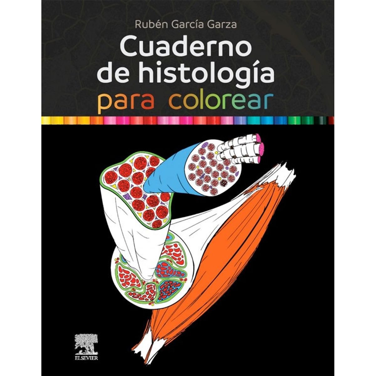 EDITORIAL MEDITERRANEO - Libro Cuaderno De Histologia Para Colorear