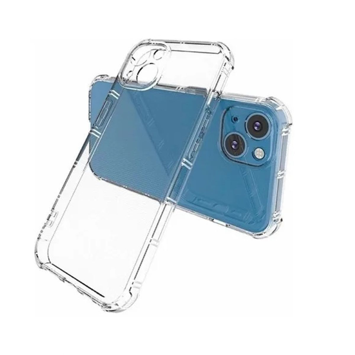 GENERICO - Carcasa Transparente Reforzada Para iPhone 13